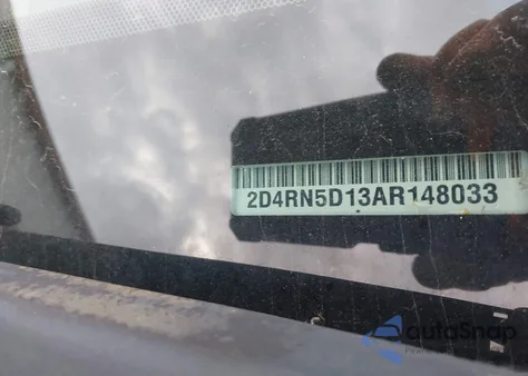 2010 Dodge Grand Caravan Sxt из США, поврежденный, VIN 2D4RN5D13AR148033